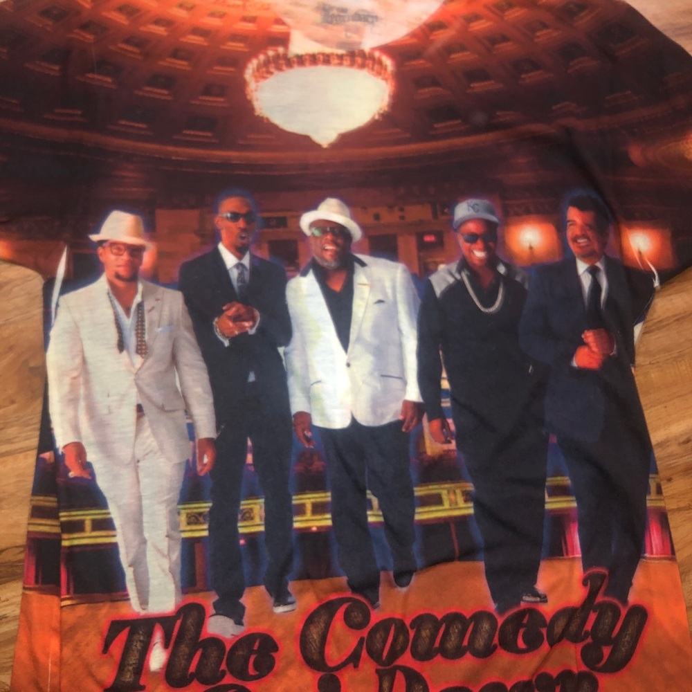 the comedy get down world tour T Shirt. Size large
